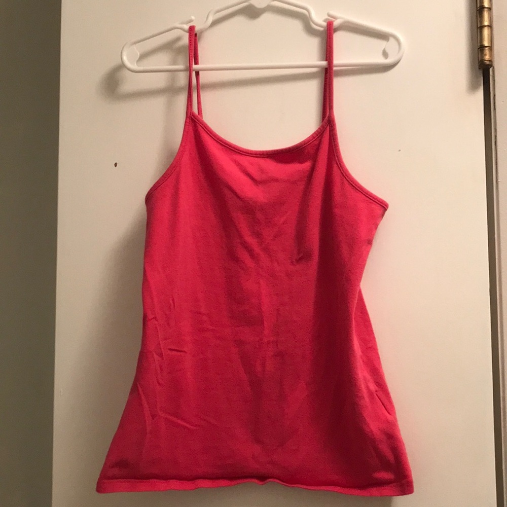 Girls Size 7-8 pink tank top